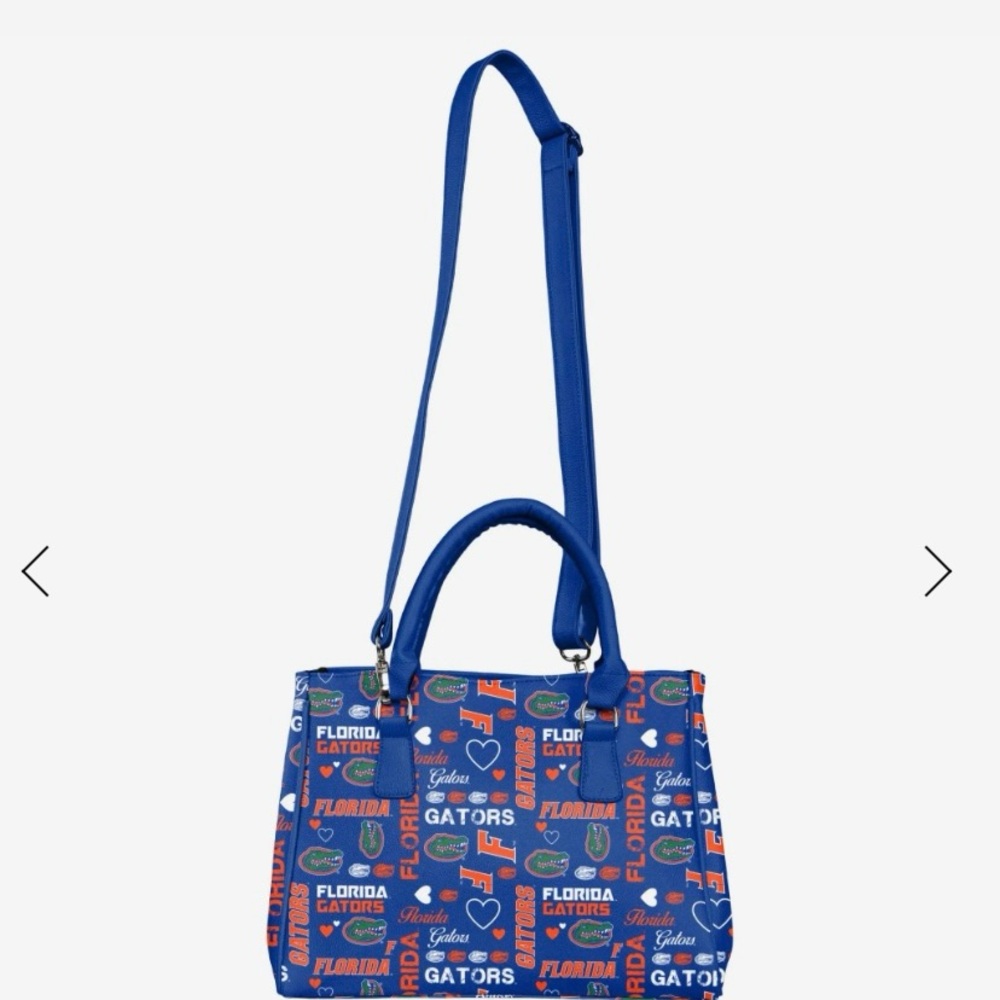 Florida Gators Blue and Red Women's Tote Bag - Picture 5 of 6